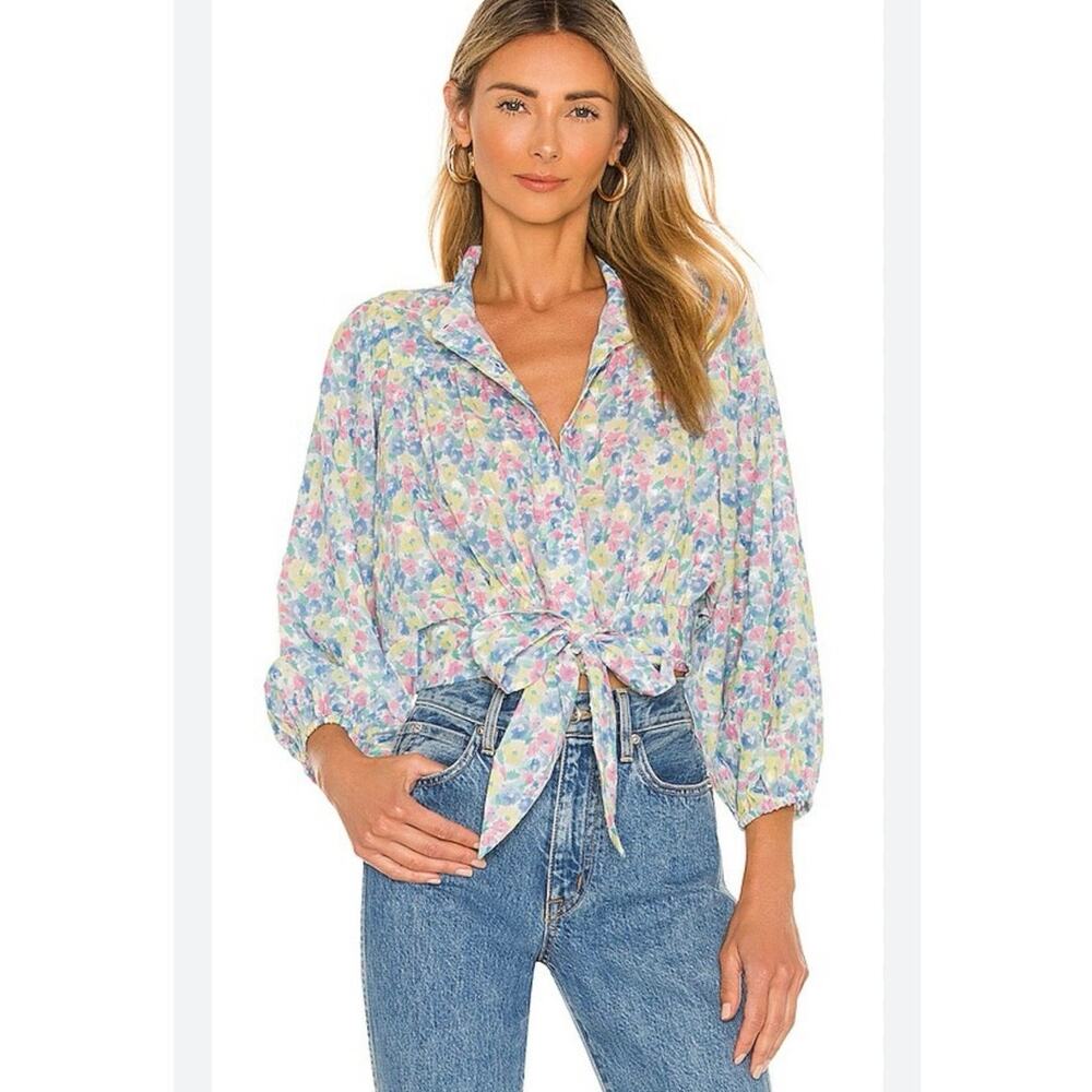Loveshackfancy Triste Crop Top Rainbow
Blast Boho Cottage Pastel feminine XS
